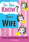 Image for Do You Know Your Wife?
