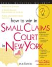 Image for How to Win in Small Claims Court in New York