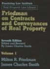 Image for Friedman on Contracts and Conveyances of Real Property
