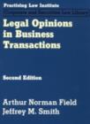 Image for Legal Opinions in Business Transactions