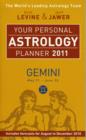 Image for Your personal astrology planner 2011 - Gemini