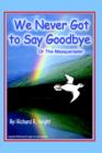 Image for We Never Got to Say Goodbye