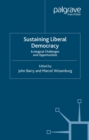 Image for Sustaining liberal democracy: ecological challenges and opportunities