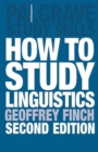 Image for How to study linguistics  : a guide to understanding language