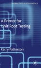 Image for A Primer for Unit Root Testing