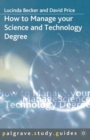Image for How to manage your science and technology degree