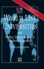 Image for The world list of universities and other institutions of higher education
