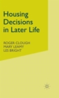 Image for Housing decisions in later life
