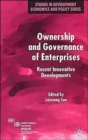 Image for Ownership and governance of enterprises  : recent innovative developments