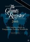 Image for The grants register 2005