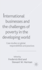 Image for International businesses and the challenges of poverty in the developing world
