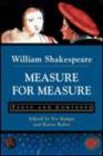 Image for Measure for measure  : texts and contexts