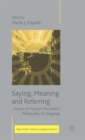 Image for Saying, Meaning and Referring