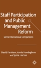 Image for Staff participation and public management reform in national civil services  : some international comparisons