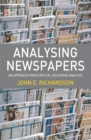 Image for Analysing Newspapers