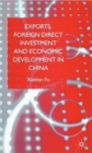Image for Exports, foreign direct investment development in China