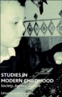 Image for Studies in Modern Childhood