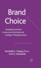 Image for Brand choice  : revealing customers&#39; unconscious-automatic and strategic thinking processes