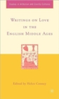 Image for Writings on Love in the English Middle Ages