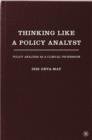Image for Thinking Like a Policy Analyst