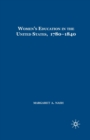 Image for Women&#39;s Education in the United States, 1780-1840
