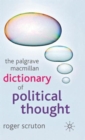 Image for The Palgrave Macmillan Dictionary of Political Thought