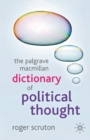 Image for The Palgrave Macmillan dictionary of political thought