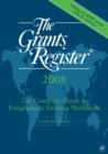Image for The grants register 2008