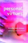 Image for Personal virtues  : introductory readings