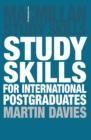 Image for Study Skills for International Postgraduates