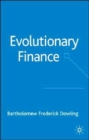 Image for Evolutionary finance