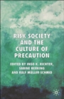 Image for Risk society and the culture of precaution