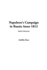Image for Napoleon&#39;s Campaign in Russia Anno 1812