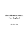 Image for The Sabbath in Puritan New England