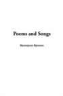 Image for Poems and Songs