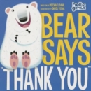 Image for Bear says &quot;thank you&quot;
