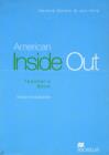 Image for American Inside Out Int TB