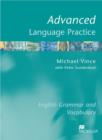 Image for Advanced language practice  : with key