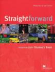 Image for Straightforward: Intermediate Student's book