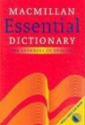 Image for Macmillan essential dictionary  : for learners of English