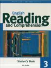 Image for English Reading and Comprehension Level 3 Student Book