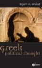 Image for Greek political thought