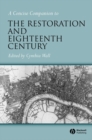Image for A concise companion to the Restoration and the eighteenth century