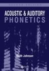 Image for Acoustic and Auditory Phonetics