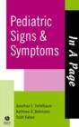 Image for In A Page Pediatric Signs &amp; Symptoms