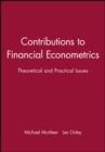 Image for Contributions to Financial Econometrics