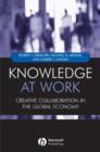 Image for Knowledge at work  : managing career, community and company-based learning
