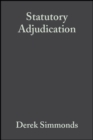 Image for Statutory adjudication  : a practical guide