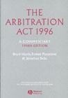 Image for The Arbitration Act 1996  : a commentary