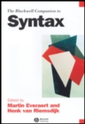 Image for The Blackwell Companion to Syntax Volumes 1-5 Set